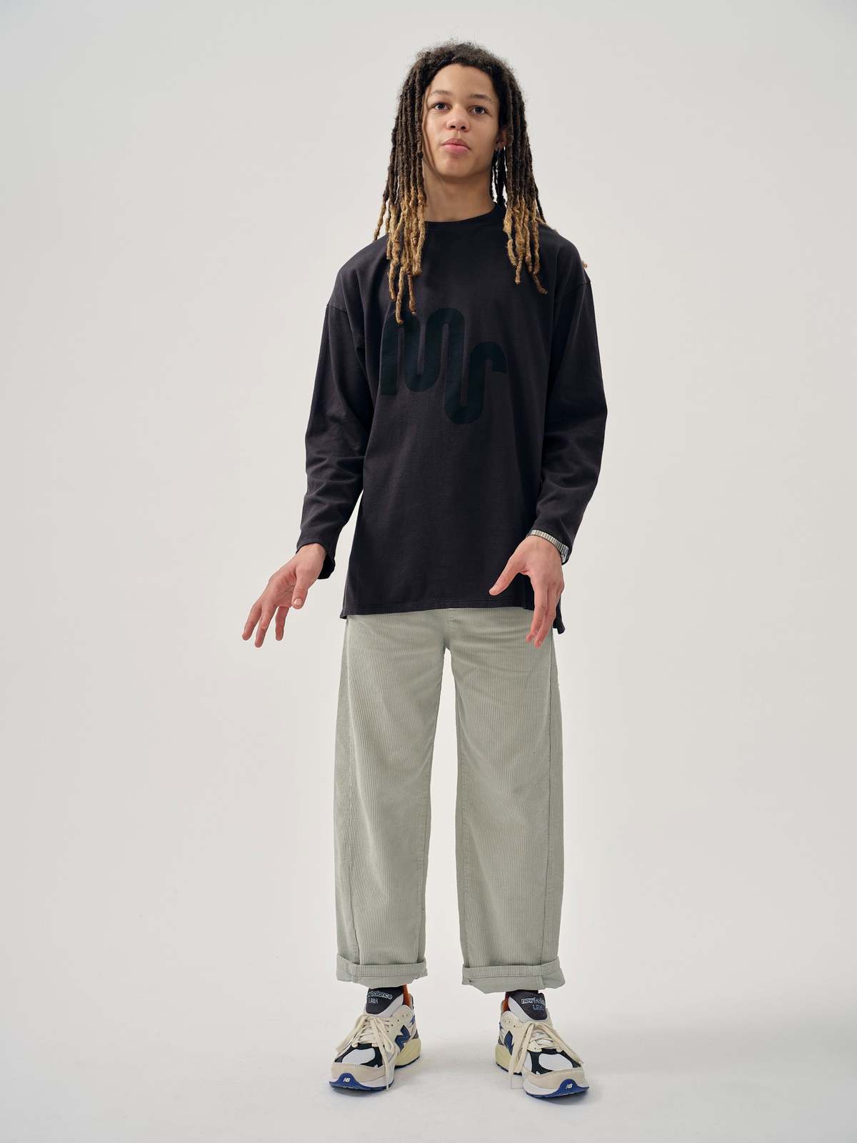 Kids Main Story Barrel Cord Pant - Sea Foam - Image 3 of 6