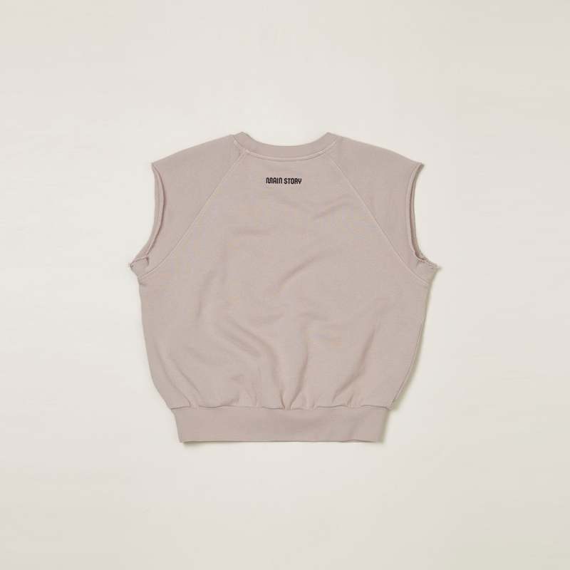 Kids Main Story Cut Off Sweatshirt - Cloud