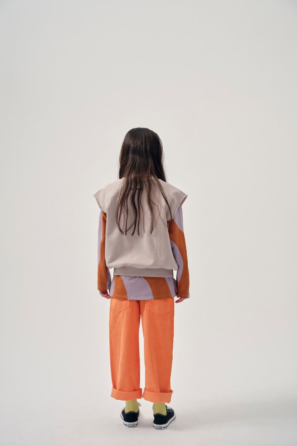 Kids Main Story Cut Off Sweatshirt - Cloud