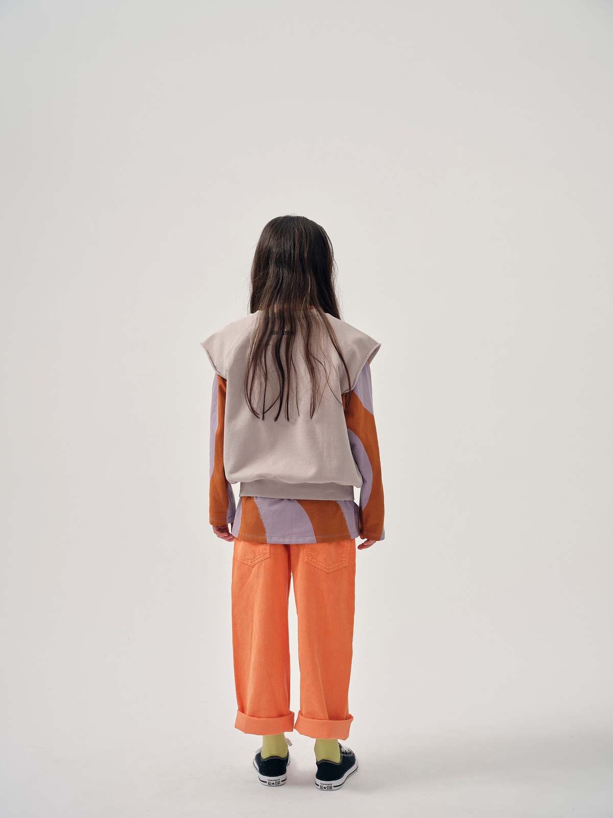 Kids Main Story Cut Off Sweatshirt - Cloud - Image 2 of 6