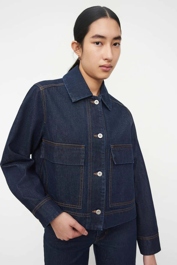 Kowtow Mirror Jacket - Indigo Denim | Garmentory