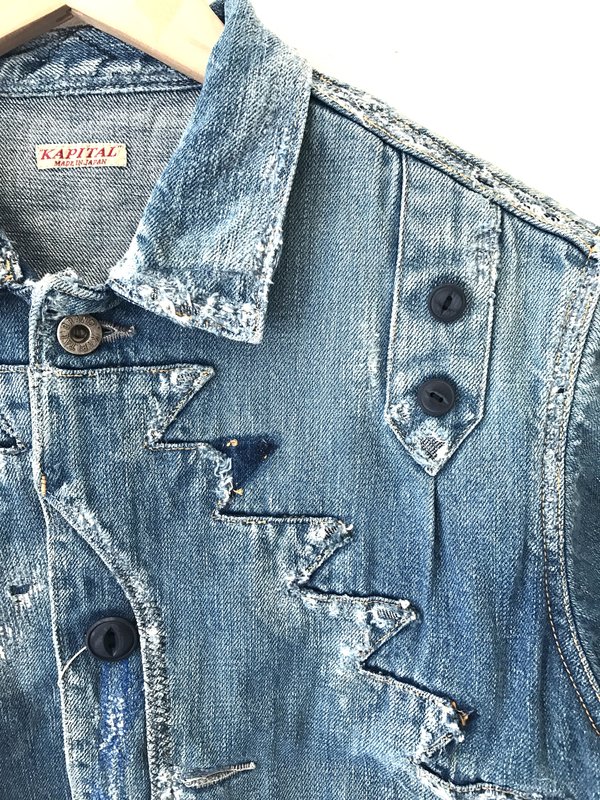 Kapital Kountry Indigo Cotton Santo Domingo Jacket | Garmentory