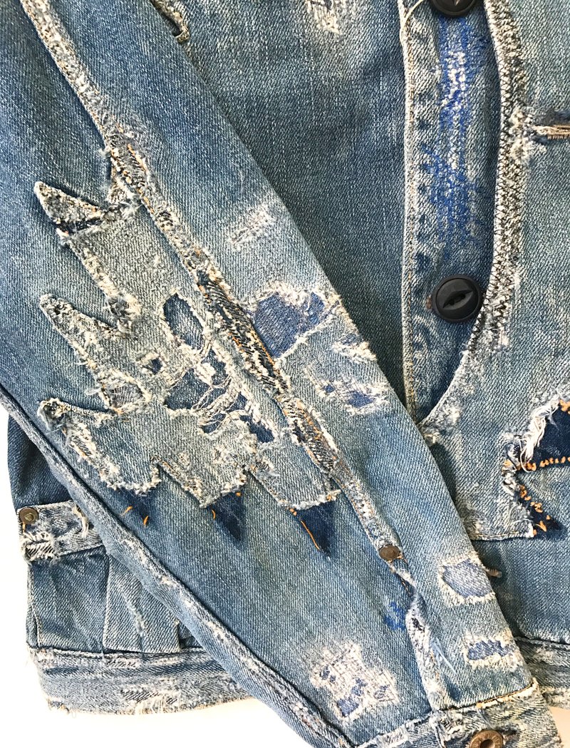 Kapital Kountry Indigo Cotton Santo Domingo Jacket | Garmentory