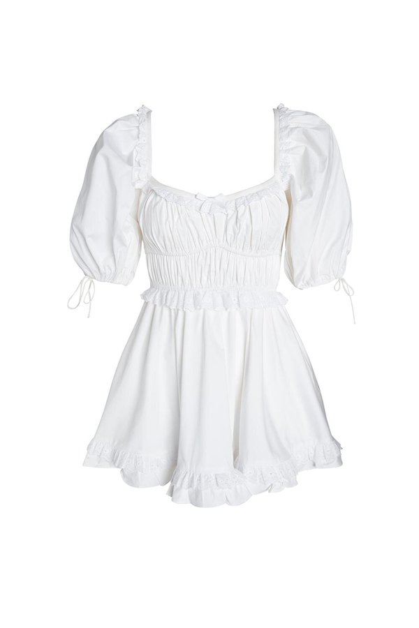 For Love & Lemons Jackson Mini Dress - Ivory For Love & Lemons Jackson Mini Dress - Ivory