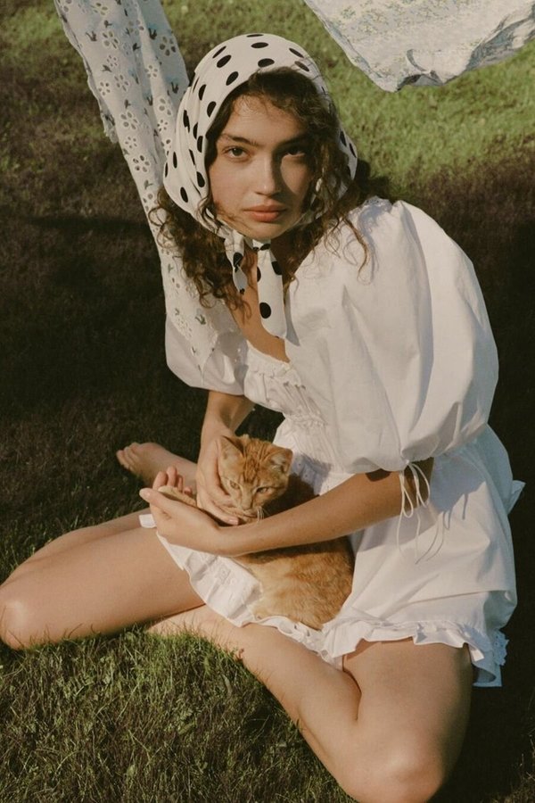 For Love & Lemons Jackson Mini Dress - Ivory For Love & Lemons Jackson Mini Dress - Ivory