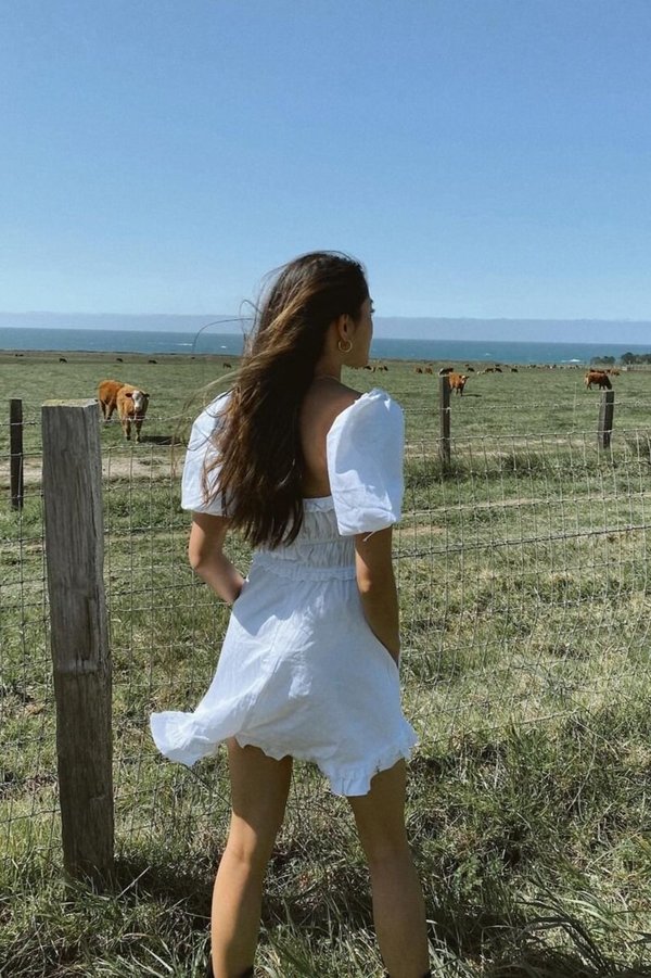 For Love & Lemons Jackson Mini Dress - Ivory For Love & Lemons Jackson Mini Dress - Ivory