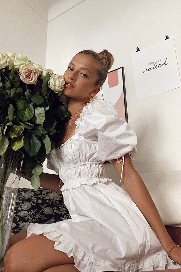 For Love & Lemons Jackson Mini Dress - Ivory For Love & Lemons Jackson Mini Dress - Ivory