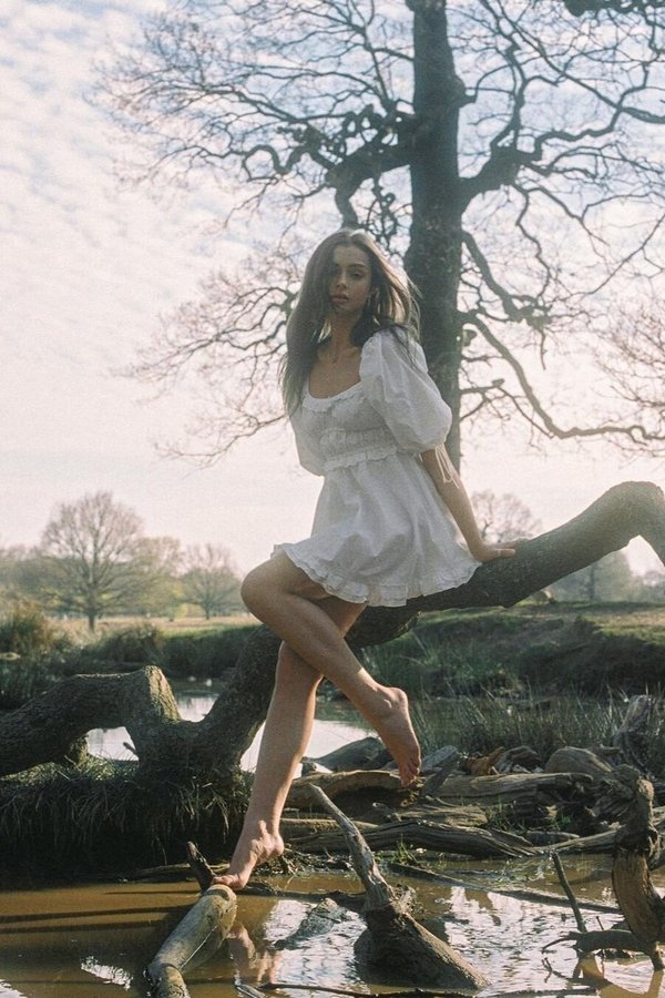 For Love & Lemons Jackson Mini Dress - Ivory For Love & Lemons Jackson Mini Dress - Ivory