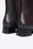 "INTENTIONALLY __________." TOUR LEATHER BOOT - Black/Brown - Thumbnail 6