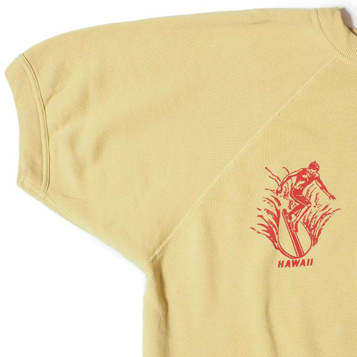 Warehouse & Co. Lot 4084 Short Sleeve Sw Hawaii Aloha Sweatshirt 
