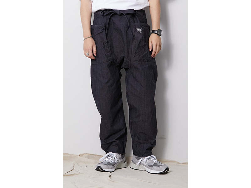 スノーピーク OG Canvas NORAGI Pants M Indigo