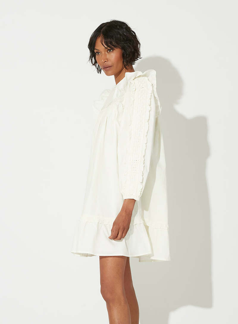 Cleobella Annabelle Mini Dress - Ivory | Garmentory Cleobella Annabelle Mini Dress - Ivory | Garmentory