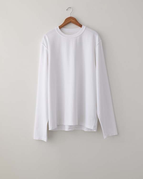 Camiel Fortgens Long Sleeve Big Tee - White | Garmentory