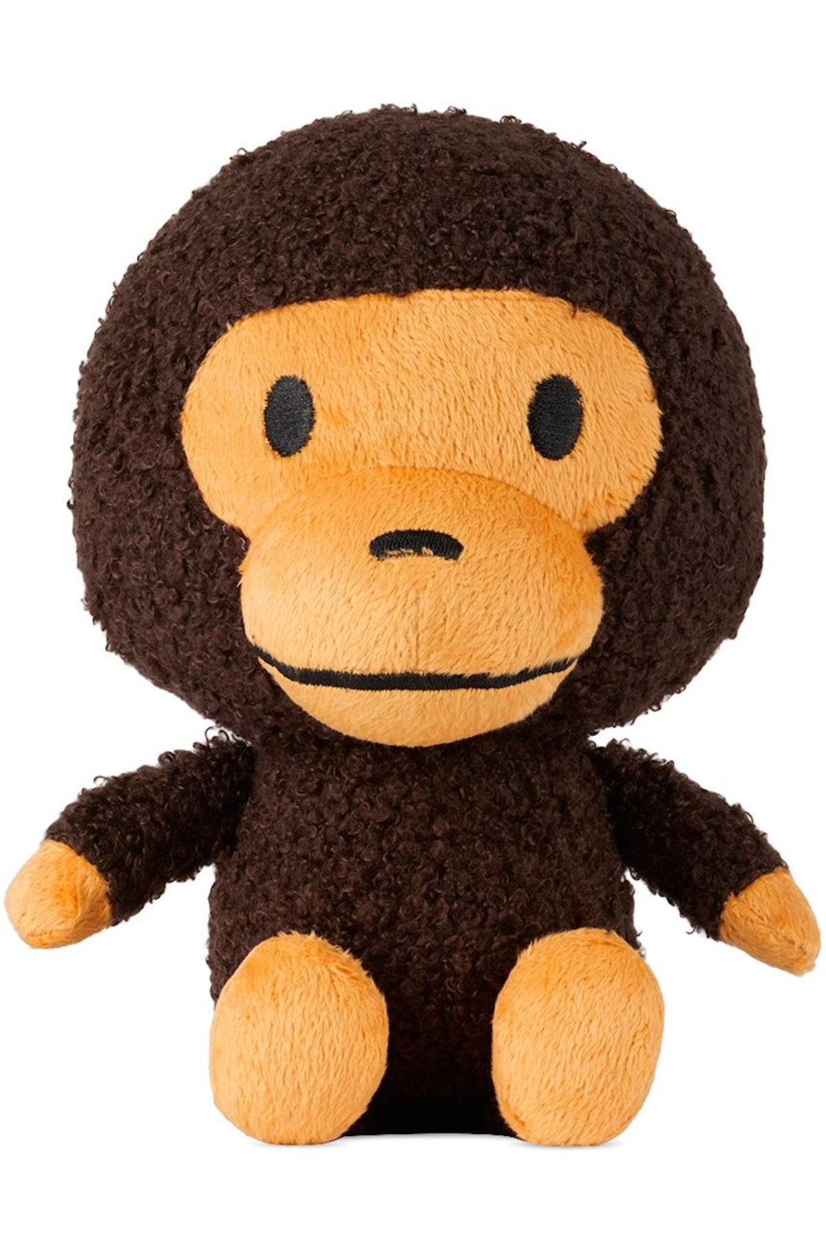 Kids Bape Medium Baby Milo Plush Doll - Brown | Garmentory