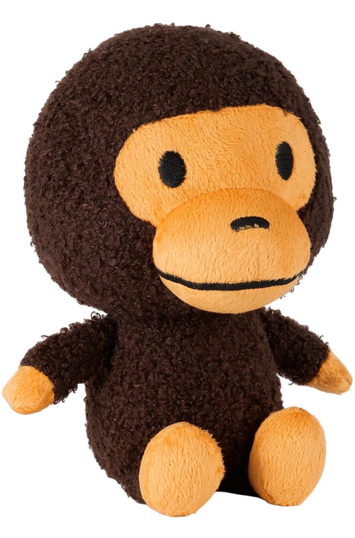 Kids Bape Medium Baby Milo Plush Doll - Brown | Garmentory