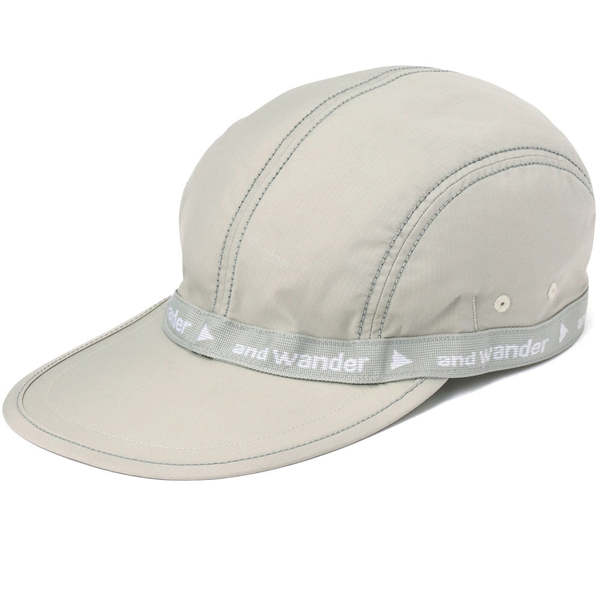 and wander JQ Tape Cap - Light Gray | Garmentory