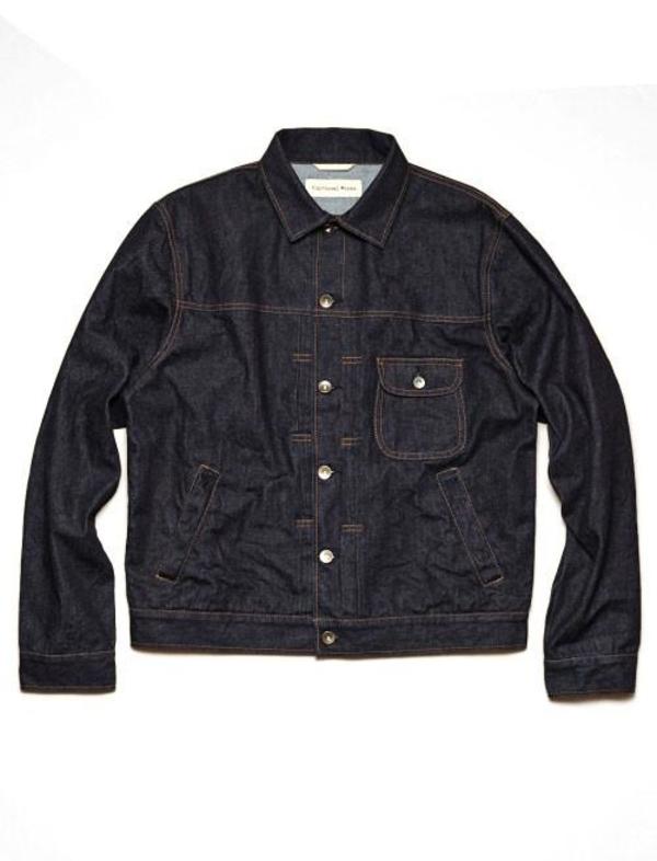 universal works trucker jacket