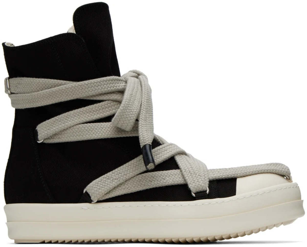 Rick Owens HEXA SNEAKS - Black | Garmentory