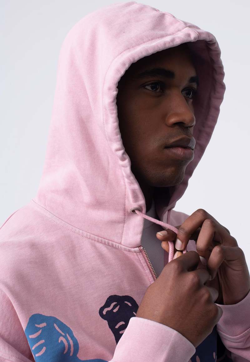Carne Bollente Better Together Hoodie - Washed Pink | Garmentory