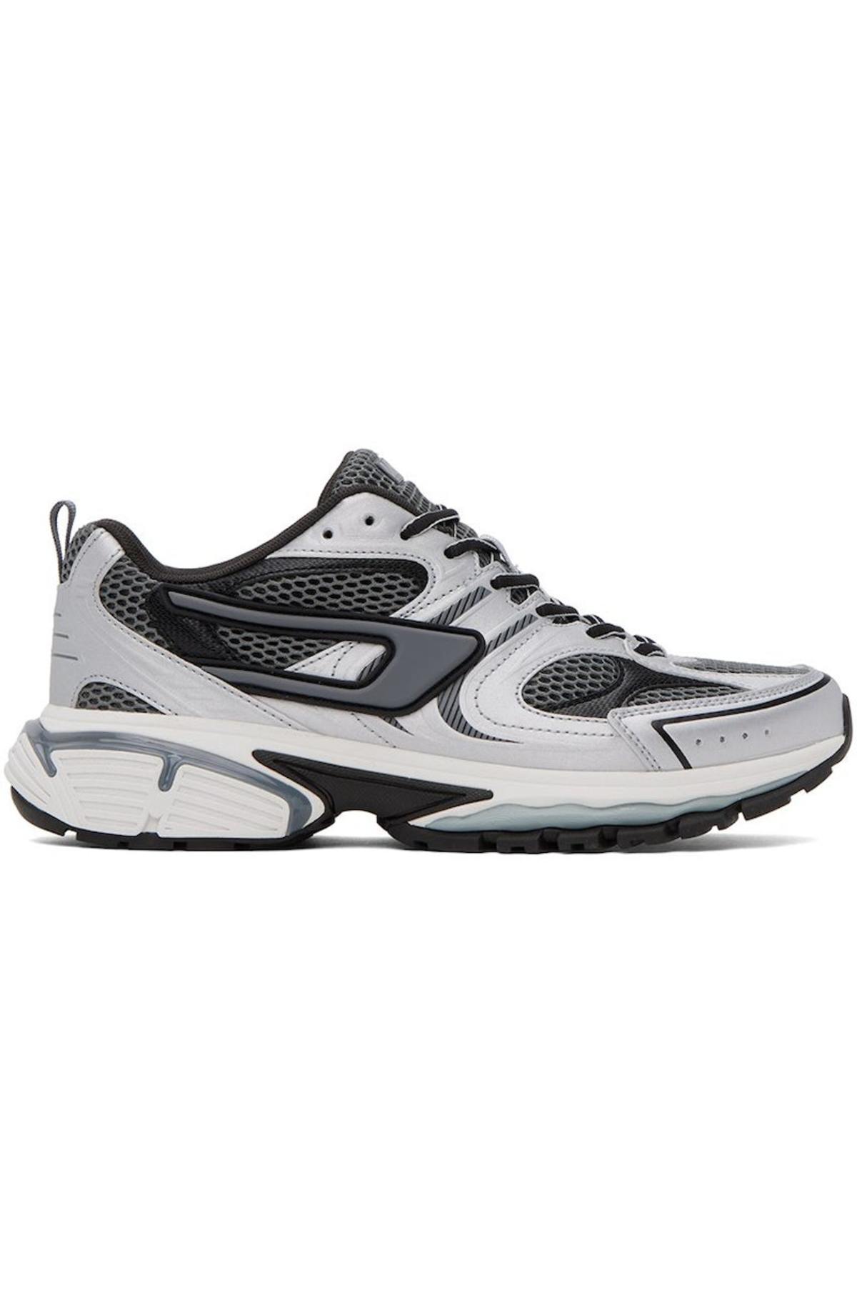 Diesel White & Gray S-Serendipity Pro-X1 Sneakers | Garmentory