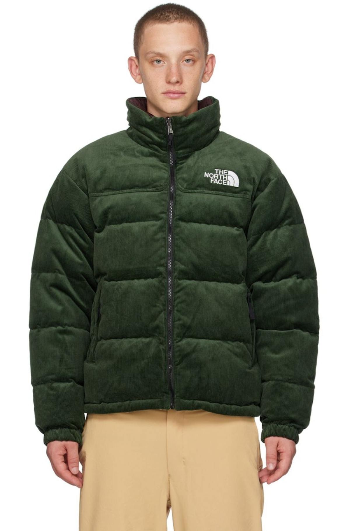 The North Face Green Reversible '92 Nuptse Down Jacket | Garmentory