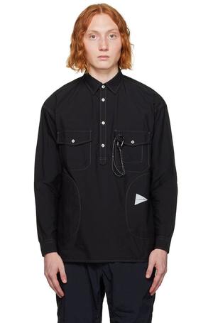 and wander Black Typewriter Shirt | Garmentory