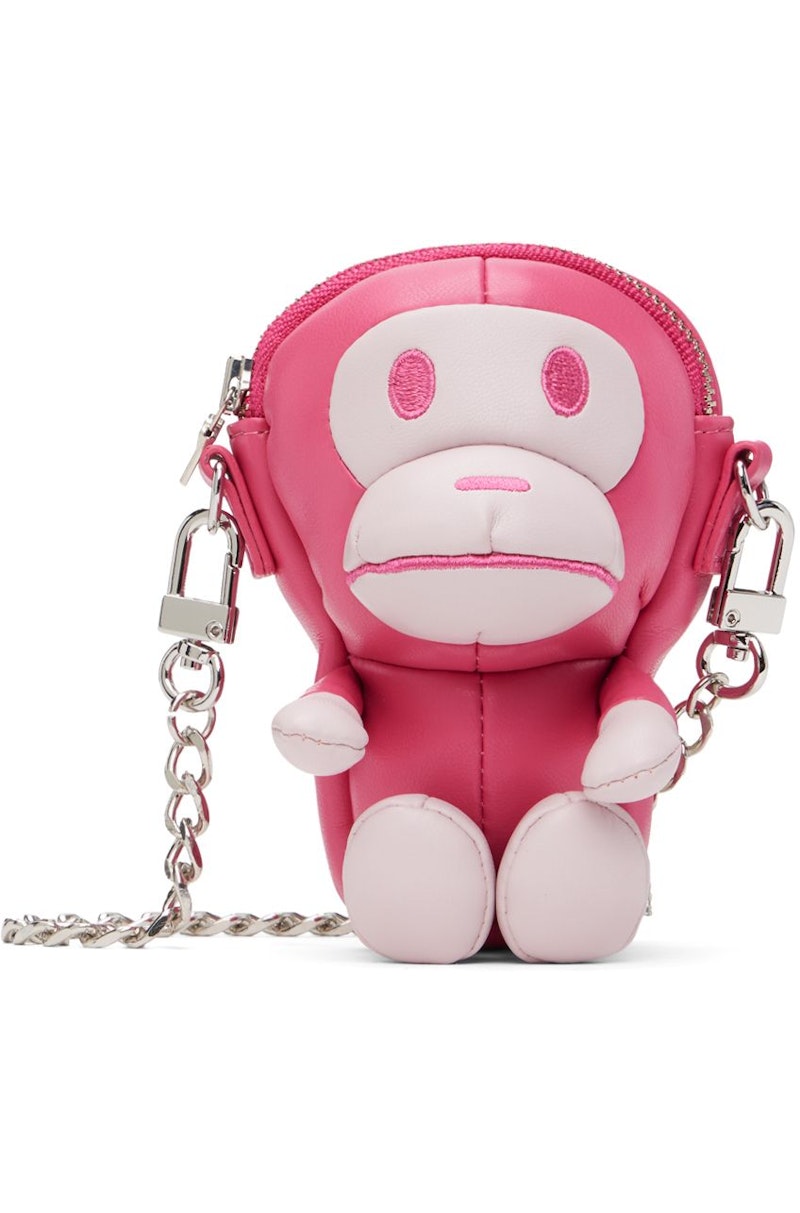 BAPE Pink Baby Milo Mini Bag | Garmentory