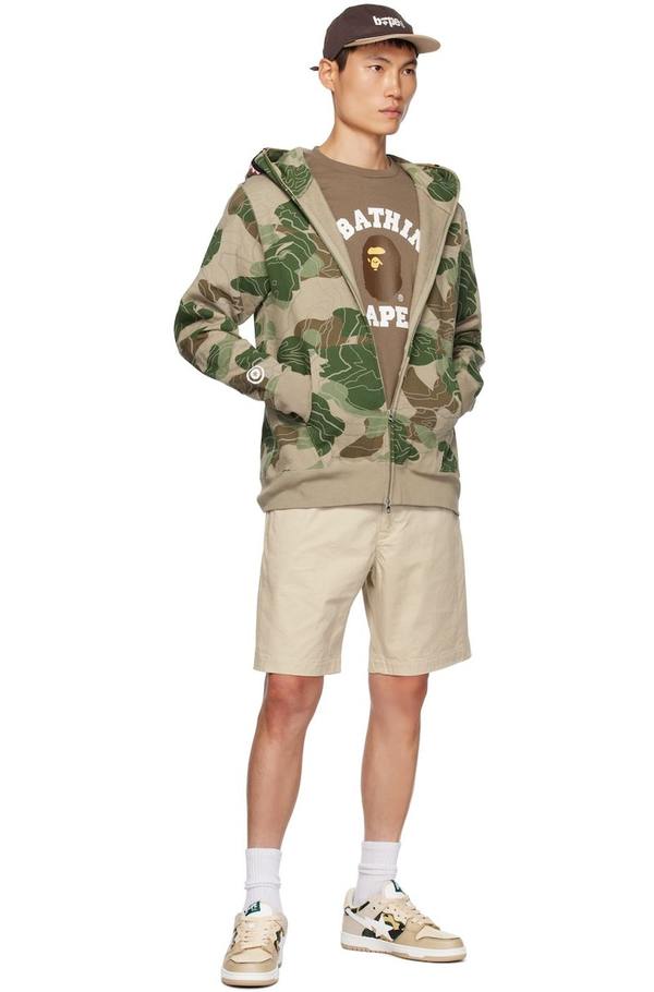 Bape Hoodie And Shorts Zip Hoodie Bape Pubg Shorts Bape Suit Logo