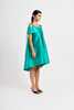 Eliza Faulkner Cora Trapeze Dress - Mermaid Teal - Thumbnail 5