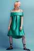 Eliza Faulkner Cora Trapeze Dress - Mermaid Teal - Thumbnail 6