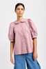 Eliza Faulkner Evie Blouse - Dusty Pink - Thumbnail 1