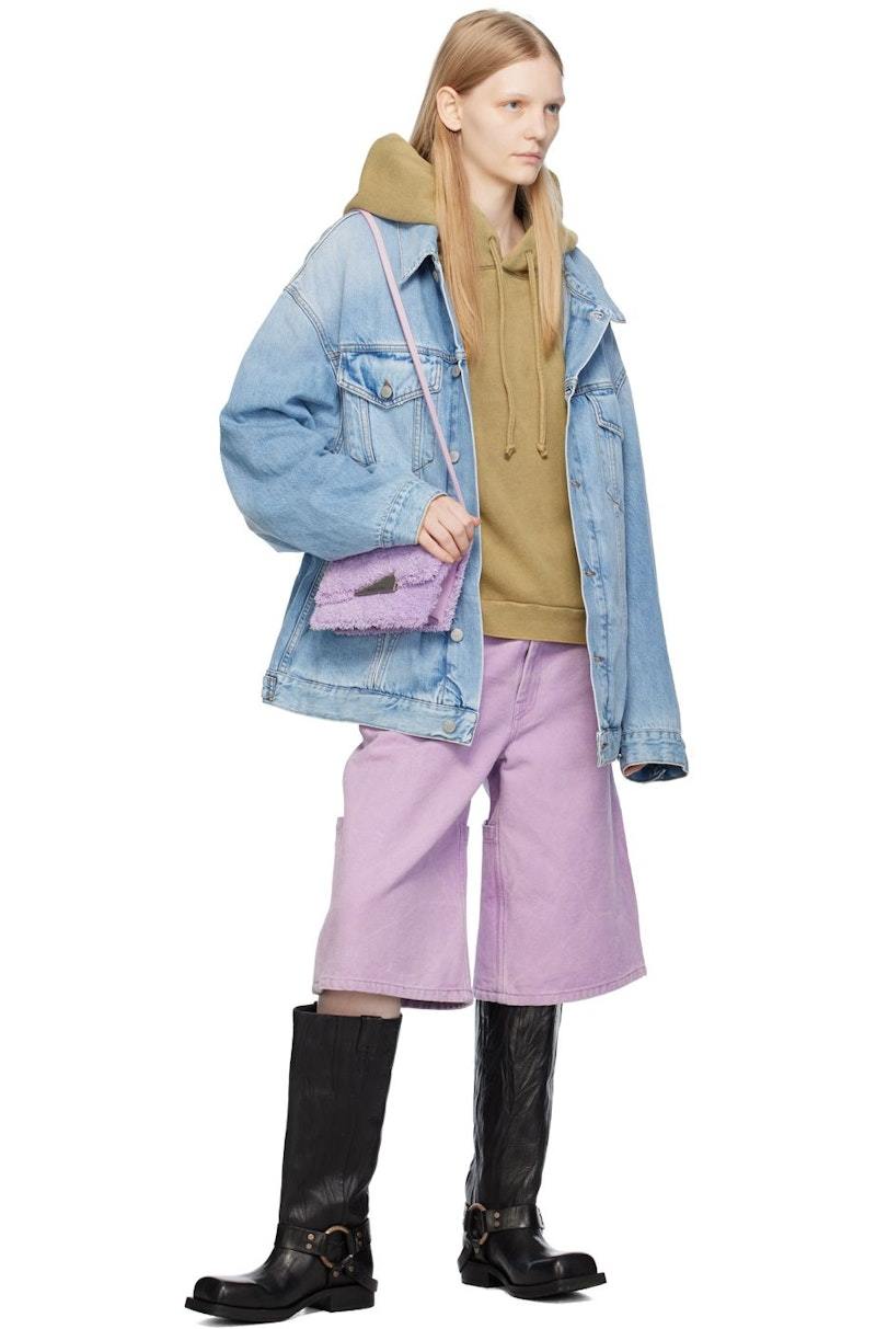 Acne Studios Purple Micro Distortion Bag - Lilac Purple | Garmentory