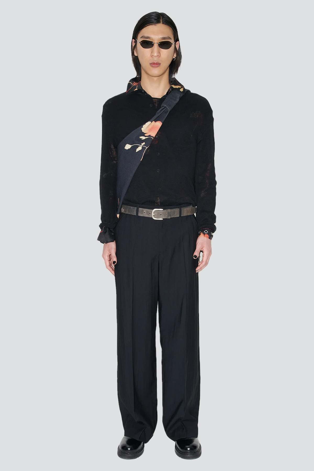 Our Legacy Experienced Viscose Sailor Trouser - Black | Garmentory
