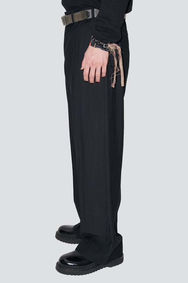 Our Legacy Experienced Viscose Sailor Trouser - Black | Garmentory