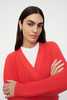Kowtow Composure Cardigan - Neon Red - Thumbnail 2