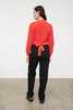 Kowtow Composure Cardigan - Neon Red - Thumbnail 5