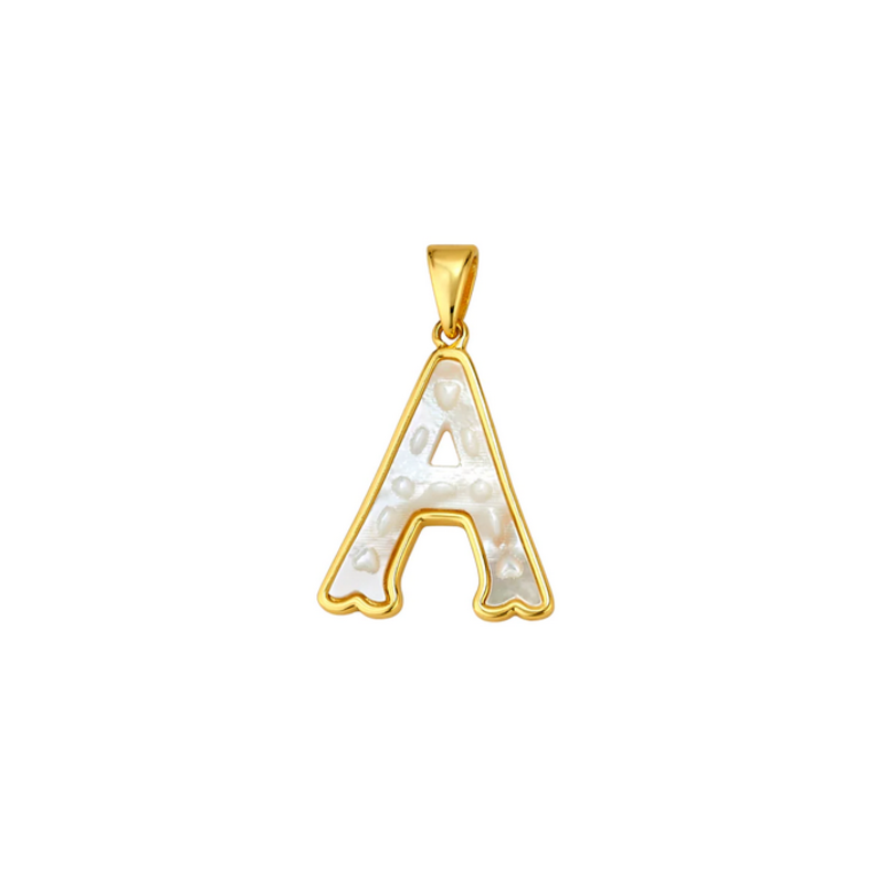 Asha Mini Letter Charm Asha Mini Letter Charm