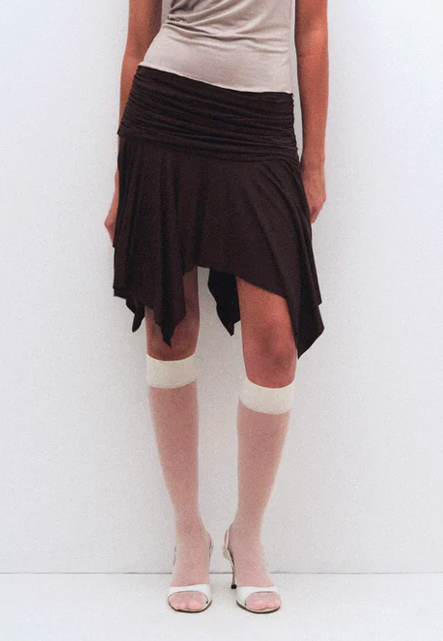 Gimaguas Disco Skirt - Brown | Garmentory