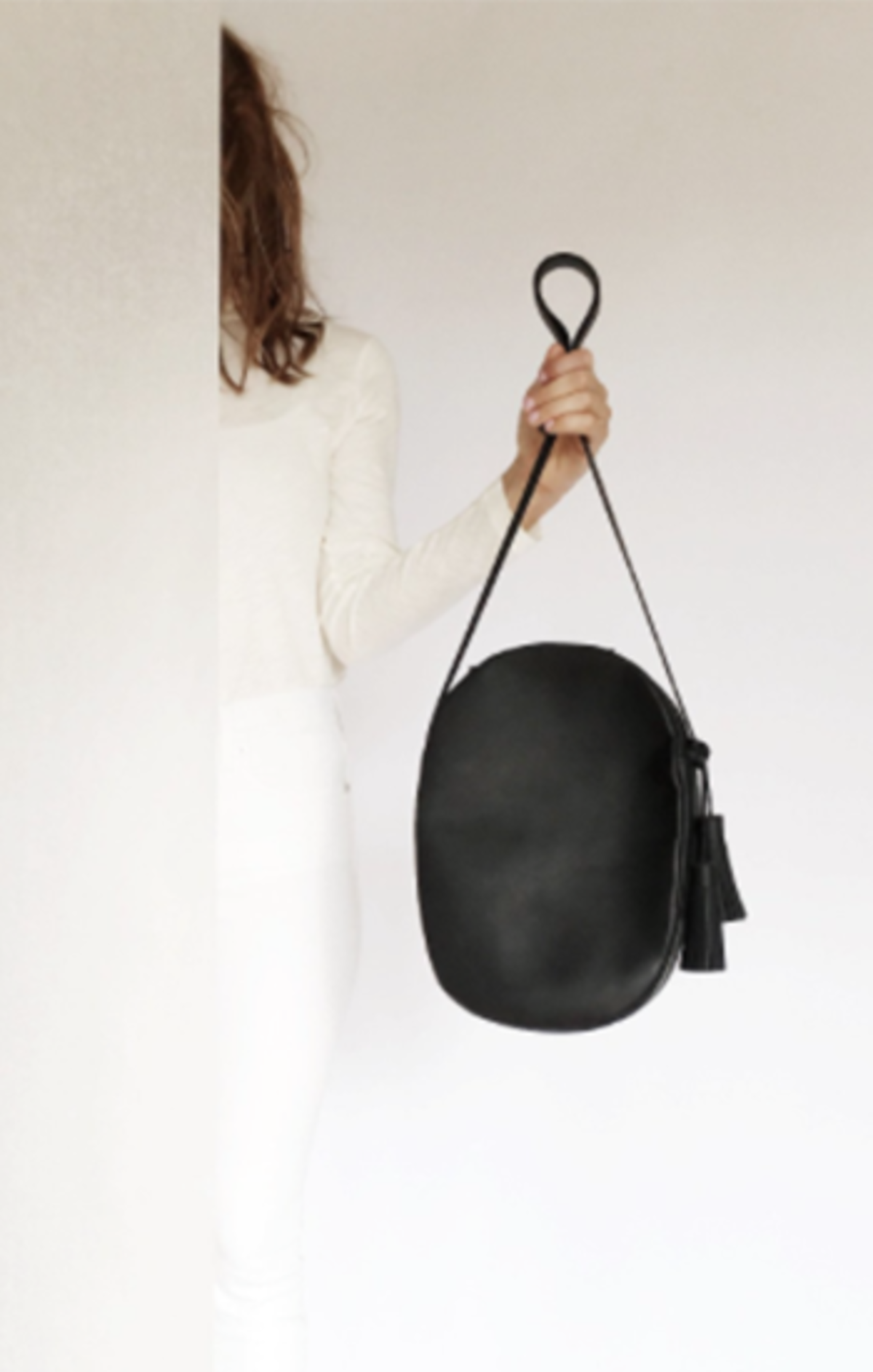 Sunday Supply Co. Carole Oval Tote - Black - Image 2 of 2