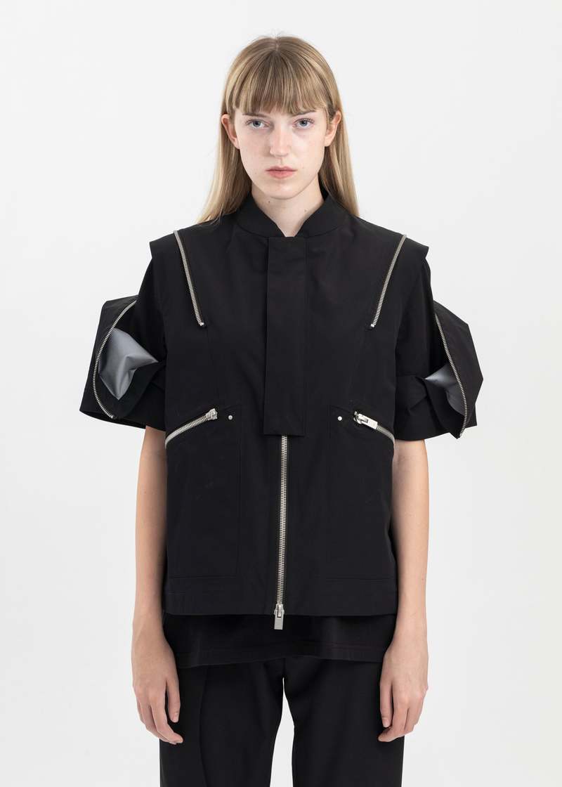 トップス heliot emil TACTICAL VEST Heliot Emil Anophyte Technical Vest - Black | Garmentory