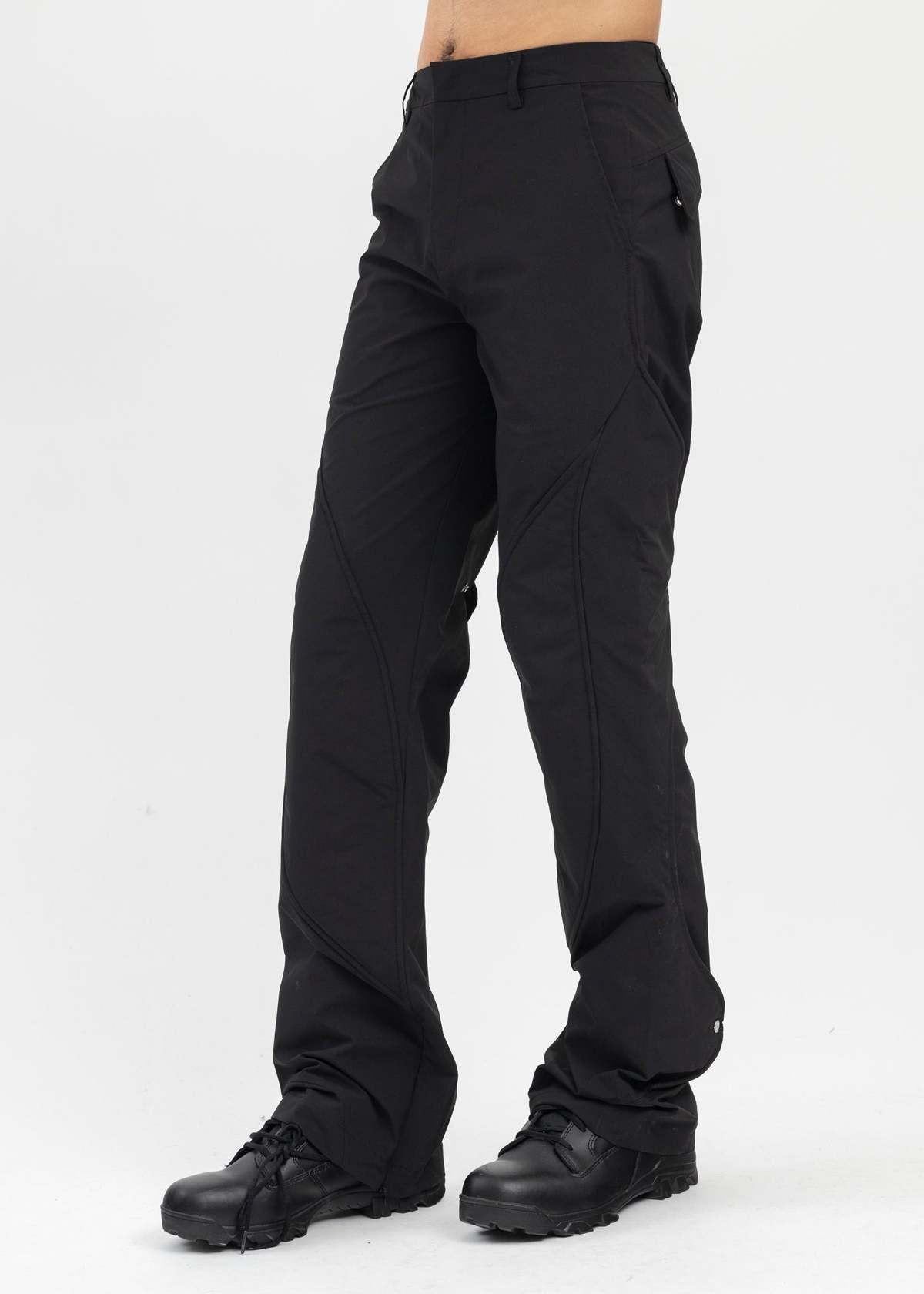 Heliot Emil Concordance Puffed Cargo - Black | Garmentory