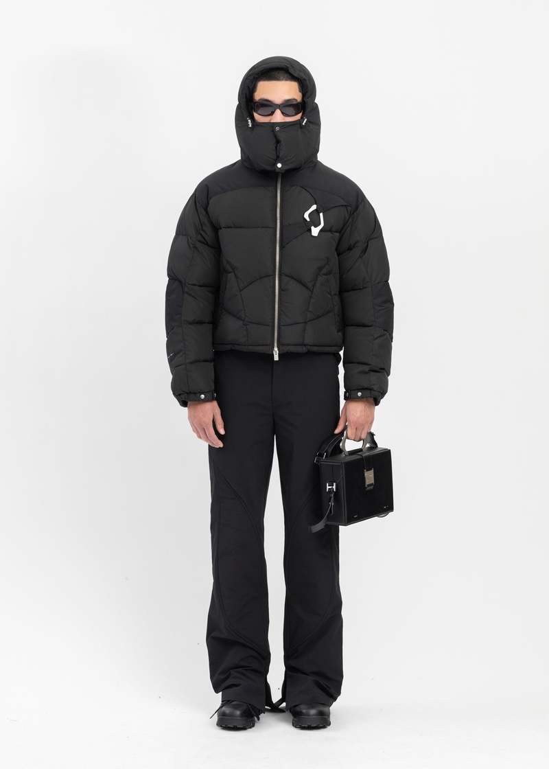 Heliot Emil Concordance Puffed Cargo - Black | Garmentory