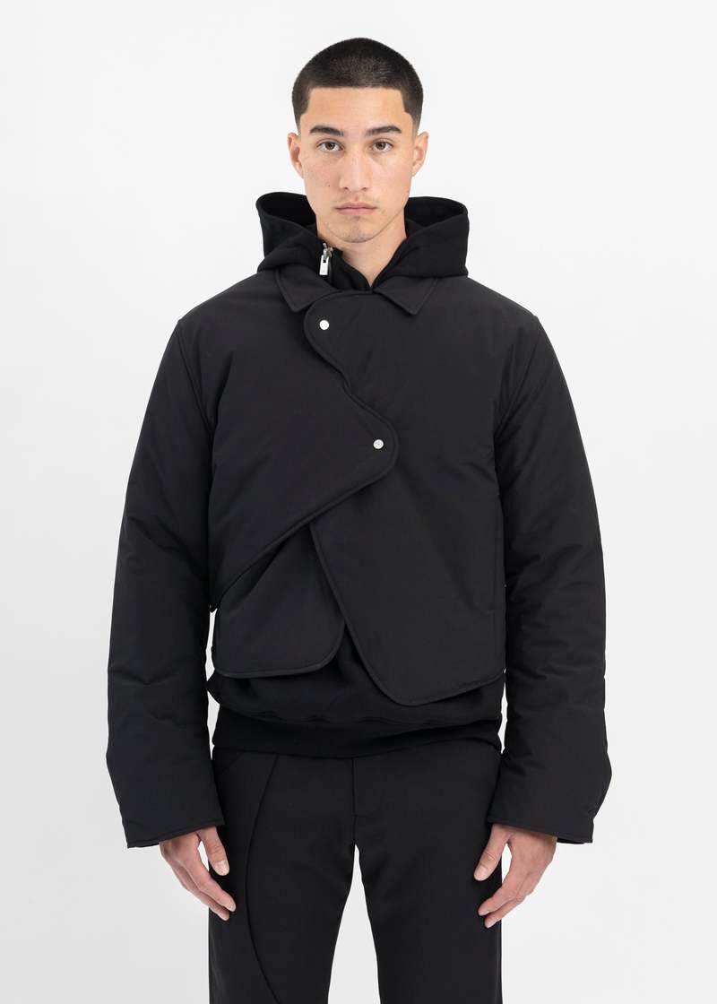 HELIOT EMIL CONCORDANCE PUFFED SHIRT 46 Heliot Emil Concordance