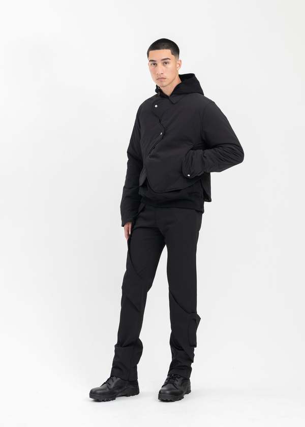 BLACK CONCORDANCE PUFFED SHIRT | Garmentory
