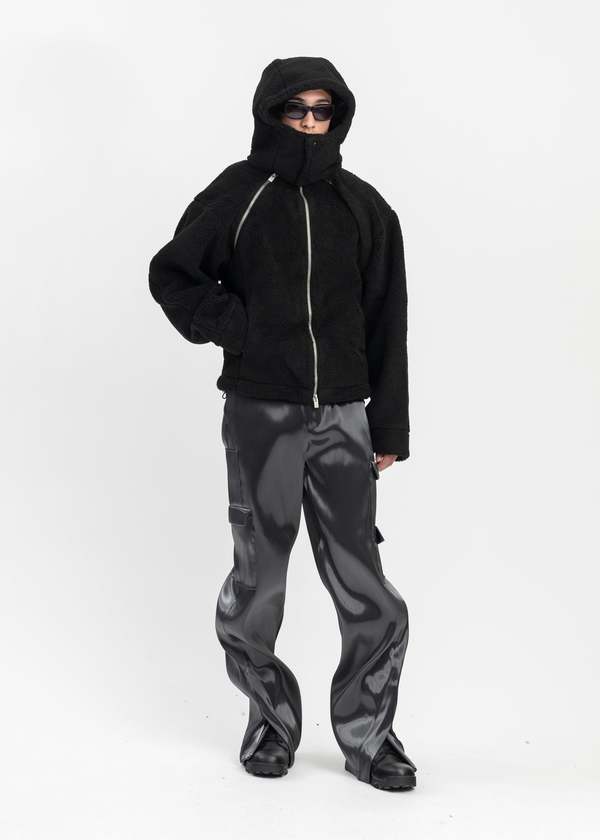Heliot Emil Truss Fleece Jacket - Black | Garmentory