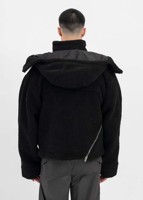 Heliot Emil Truss Fleece Jacket - Black | Garmentory Heliot Emil Truss Fleece Jacket - Black | Garmentory