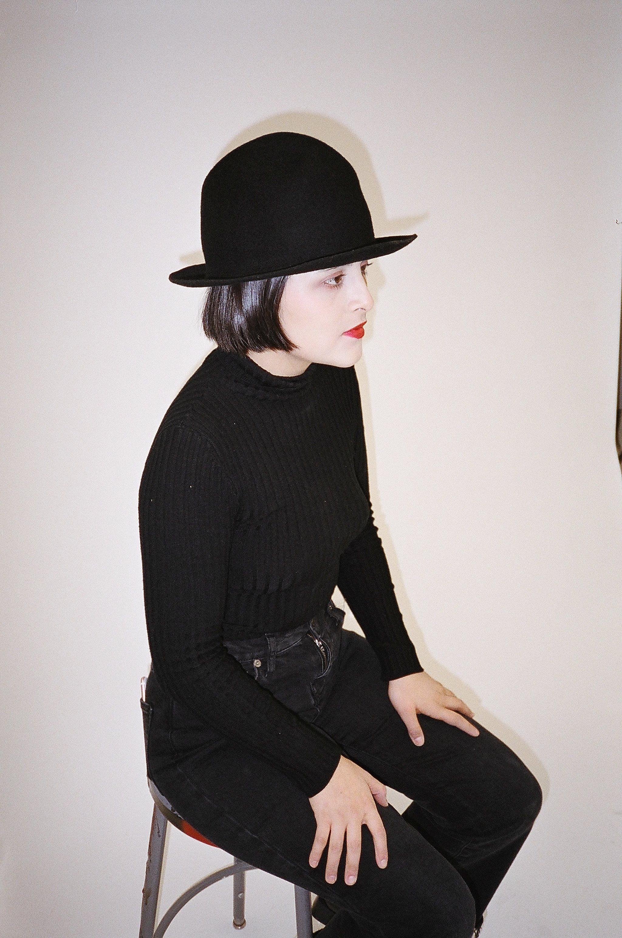 Brookes Boswell Yama Imo Hat - Black | Garmentory display picture 3