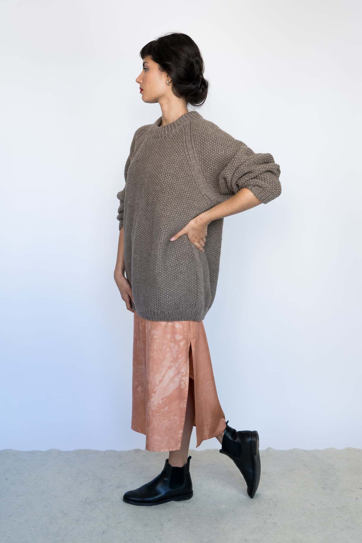 Ound Roble Hand Knitted Wool Jumper - Cub - Image 3 of 5