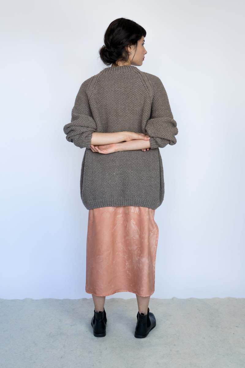 Ound Roble Hand Knitted Wool Jumper - Cub