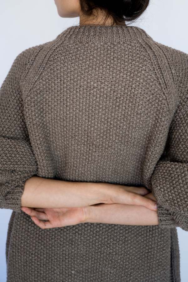 Ound Roble Hand Knitted Wool Jumper - Cub